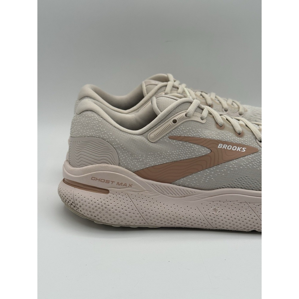 Brooks Ghost Max Crystal Grey Tuscany Women's Shoes Cushion Sneakers Size 11 - Picture 3 of 13